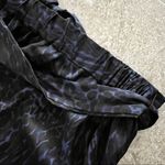 Parker Gigi Tie Waist Wide Leg Pants Animal Print Purple Black Size XL New w/Tag Photo 7