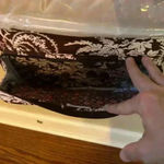 Vera Bradley Imperial Bird Toile All Wrapped Up Cosmetic Travel Bag Expandable Photo 6