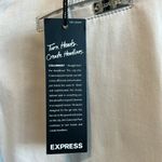 EXPRESS NWT  Columnist Low-Rise Beige Capri/Crop Dress Pant Trouser, 8 Photo 4