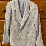 TCEC Blue Blazer And Cropped Top Set  Photo 0