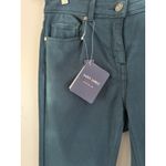 NWT Saint James Jeans Emeline Couleur Slim Leg Pants Women’s Size 6 Blue Photo 3