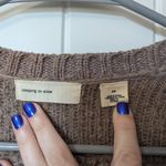 Anthropologie SLEEPING ON SNOW/ Wool Blend Slubby Boucle Sweater S/P Taupe Photo 2