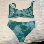 frankie's bikinis Blue Tie Dye Bikini Photo 2