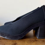 Eileen Fisher Signy Pumps Women’s Size 8.5 Black Knit Heels Photo 0