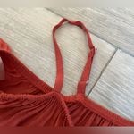 BCX Burnt Orange Loose Lace Top Photo 6