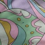 ASOS Design Satin Clean Flare Pants in Paisley Print Photo 7