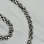 Biker Chain Purse Strap Silver Tone Replacement Handbag Crossbody 43" ✨ Photo 4