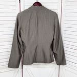 Ann Taylor  Wool Blend Blazer Jacket Taupe Brown Size 6 Photo 8