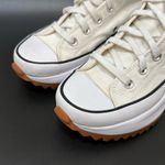 Converse  166799C White Canvas Run Star Hike Platform Unisex Sneakers Size 6.5 Photo 3