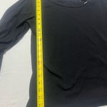 Rafaella Women’s  Boat Neck Black Cotton Knit Basic Solid 3/4 Sleeves Shirt L Photo 4