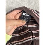  Femme Ribbed Striped Maxi Dress 3x NSW Nike Sportswear Adjustable Straps Photo 9