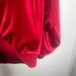 Aviator Nation Red Velvet Relaxed Sweatshirt Medium Womens Photo 9