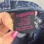 Rock & Roll‎ Denim 24 X 30 High Rise Flare Trouser Jeans Aztec Western Boho USA Blue Photo 10