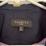 Talbots Black and Yellow Butterfly Blazer Photo 1