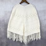 Handmade Poncho Boho Festival Cottage Western Tassel Fringe Stagecoach Size undefined Photo 4