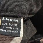 SheIn ICON Women's Straight-Leg Loose-Fit Casual Black Jeans With Pockets 8/10 Photo 3