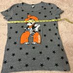 OSU Cowboys size S • Oklahoma State University star & cowboy mascot print top Photo 4