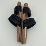 Steve Madden NWOT  Wizen Black Strap Slip On Sandals in Women’s Size 7 Photo 4