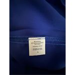 Krisa Revolve Los Angeles Chiffon Blouse in Royal Blue Size XS Photo 4