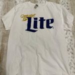 Miller Lite Tshirt Size M Photo 0