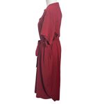 Universal Standard  Red Belted Midi Dress Women’s Size 26 Pima Cotton Photo 3