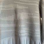 Lafayette 148  blue green sweater small wool cashmere blend ribbed high low Photo 6