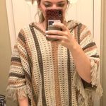 Angie knit hooded poncho Photo 0