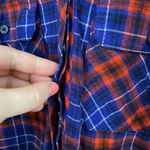 J.Crew Shirt Dress Red Blue Pockets Flannel Plaid Casual Comfy Trendy Neutral Photo 4