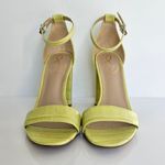 Sam Edelman  Yaro Block Heel Sandal Green Size 8‎ Open Toe Spring Pastel Photo 5
