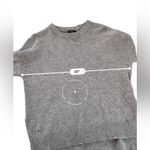 Tahari  Soft Gray Long sleeve‎  Pullover Sweater small Photo 6