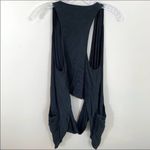 Lululemon Tranquility Black Sleeveless Wrap Photo 9