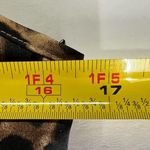 Hayden  Los Angeles leopard print maxi slip dress front slits silky lightweight S Photo 5