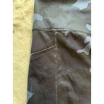 Yogalicious Lux Women's Camo Biker Shorts Blue M High Waist Pockets Size M Photo 1