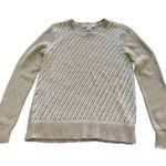 Liz Claiborne Medium Knit Sweater Winter Fall Academia Professor Pumpkin Patch Photo 6