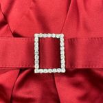 Alfred Angelo Claret Satin Strapless Dress (10) Photo 4