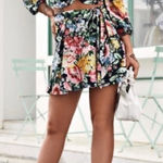 ZARA NWT  Dora Floral Top & Skirt‎ Set Photo 0