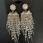 Guess New  Crystal Stud & Waterfall Earrings Unique Design Photo 1