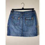 Faded Glory Vintage Y2K Denim Jean Cargo Mini Skirt ‎ 8 Photo 3