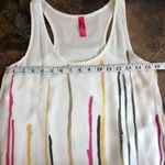 Trac  Women’s Sleeveless Tank Watercolor Asymmetrical Dress with Belt Tassels Sma Photo 5