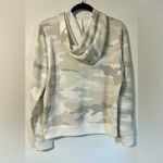 PINK - Victoria's Secret PINK Everyday Lounge Perfect Zip-Up Hoodie Lt Grey Camo Size M Photo 6