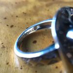 Sleeping Beauty Turquoise Sterling Silver Cowgirl Ring Size 5 Blue Photo 2