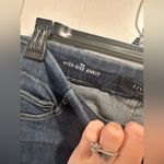 Liverpool  Farrah High-Waist Pull-On Ankle in Silky Soft Denim in Coronado Mid Photo 6