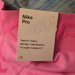 Nike  pro pink tight fit bike shorts size XXL Photo 4