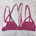 Anemone  Strappy Lace Red Bralette Size Small Photo 7