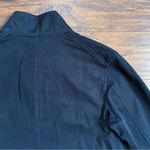 Vince • Military Jacket black denim utility pocket cargo zip front boxy Photo 10