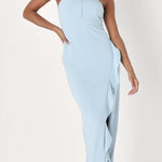 Lulus Strapless Maxi Dress Photo 0