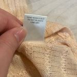 Chloe K  Mesh/Knit Style Scoop Neck Light Pink Blouse-Size Small Photo 6