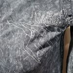 Vintage Just IV Me Gray Studded and Embroidered Dancers Hoodie Black Size M Photo 4