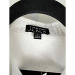 J.Crew NWT White Relaxed-fit Beach Shirt in Linen-Cotton Blend Cover Up Resort Photo 3