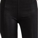 David Lerner microsuede navy blue pants, pull up elastic waist, navy blue, sz M Photo 11